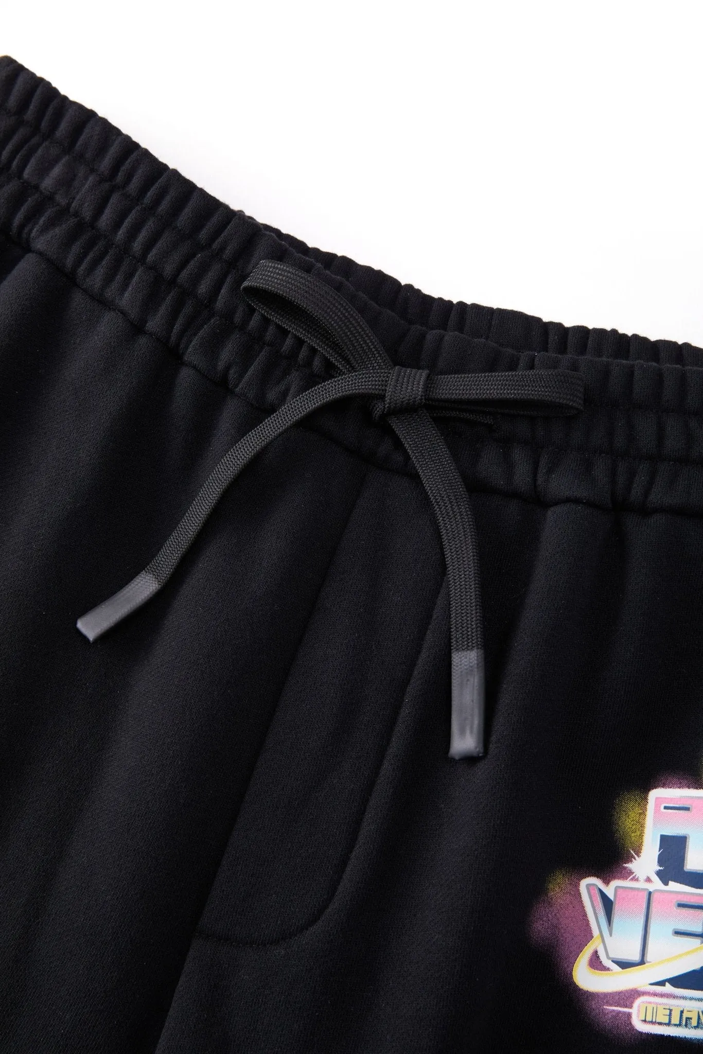 TRUST THE PROCESS SHORTS BLACK