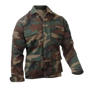 Twill BDU Shirt | Woodland