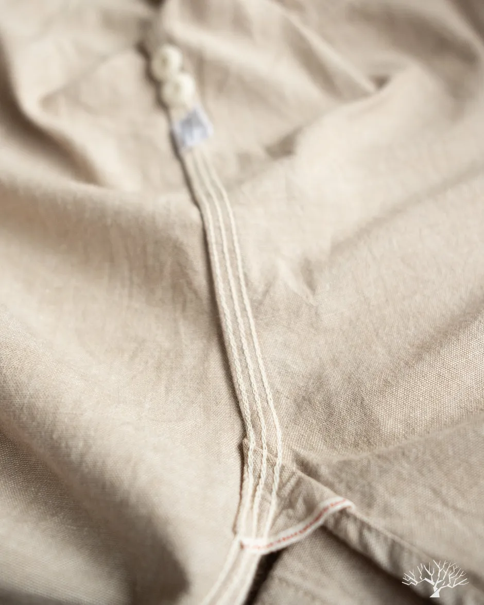 Uncle Sam Selvedge Chambray Work Shirt - Tan