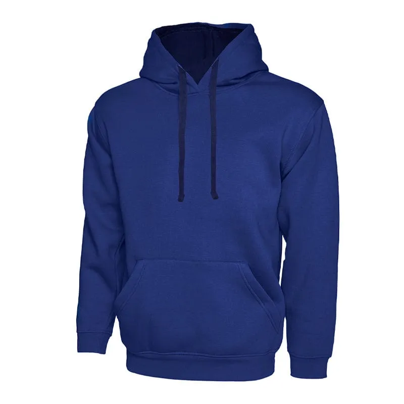 Uneek Contrast Hooded Sweatshirt UC507