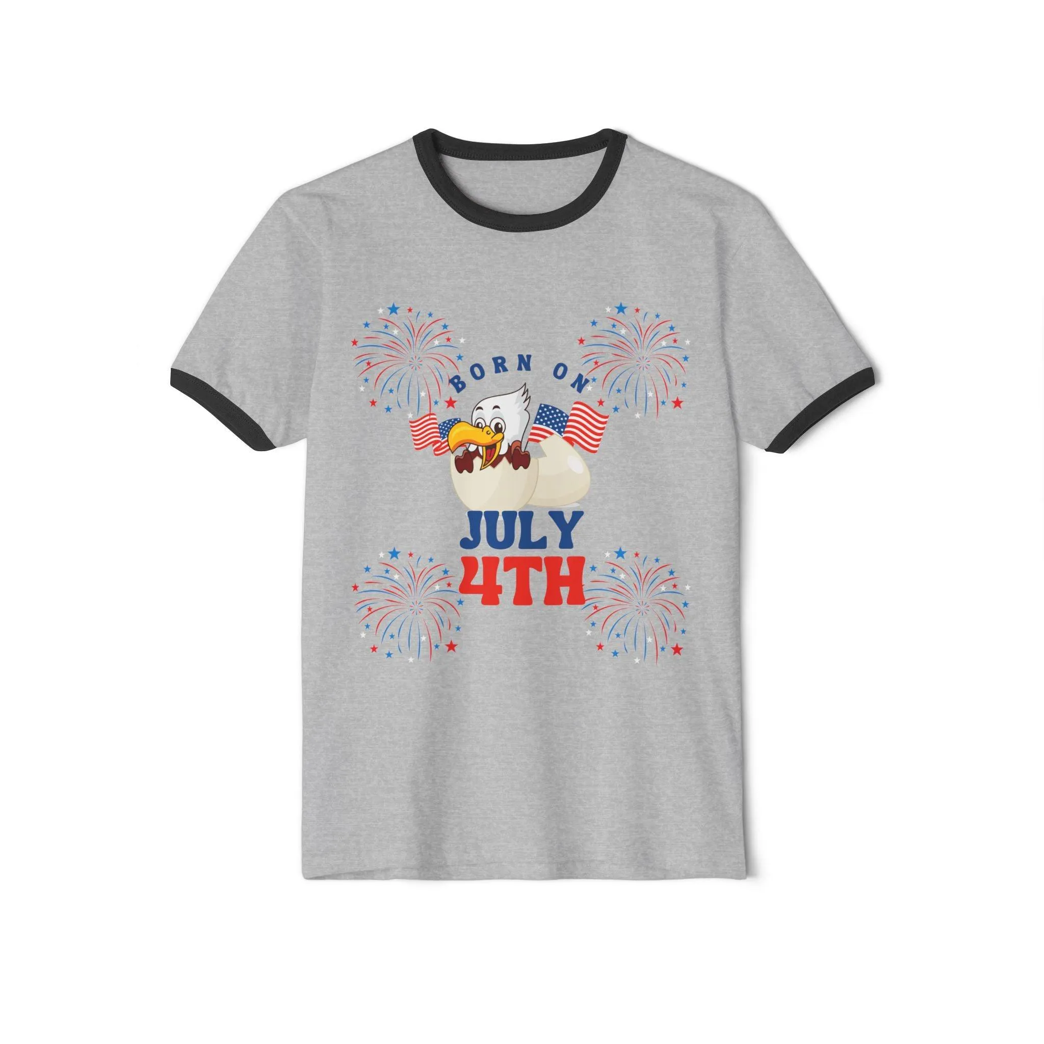 Unisex Cotton Ringer T-Shirt