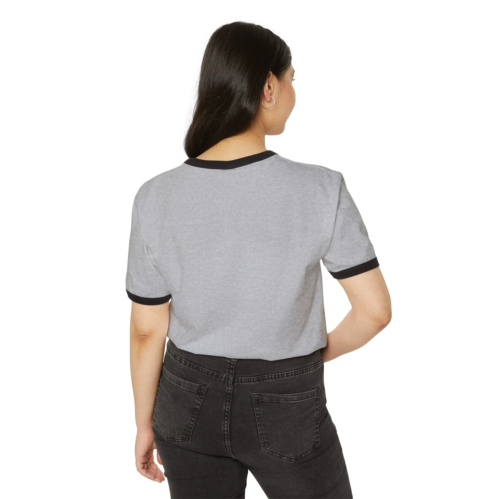 Unisex " MKE Flag" Cotton Ringer T-Shirt