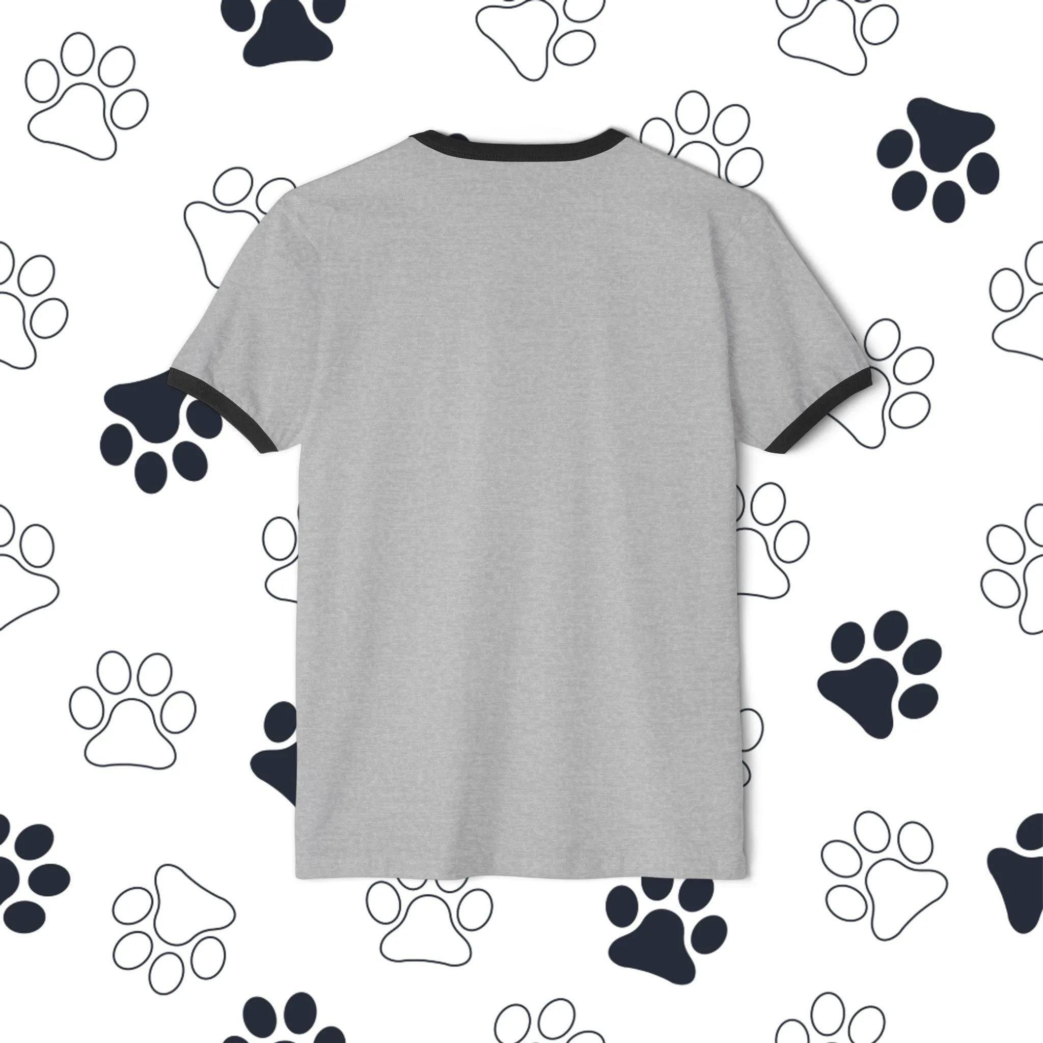 Unisex SCBC "A Few Words" Ringer T-Shirt. Shirt, Branded, Streetwear, Unisex, Cat T-Shirt, Cat, Cat Mom, Cat Dad, Cat Adoption, Cat Lover