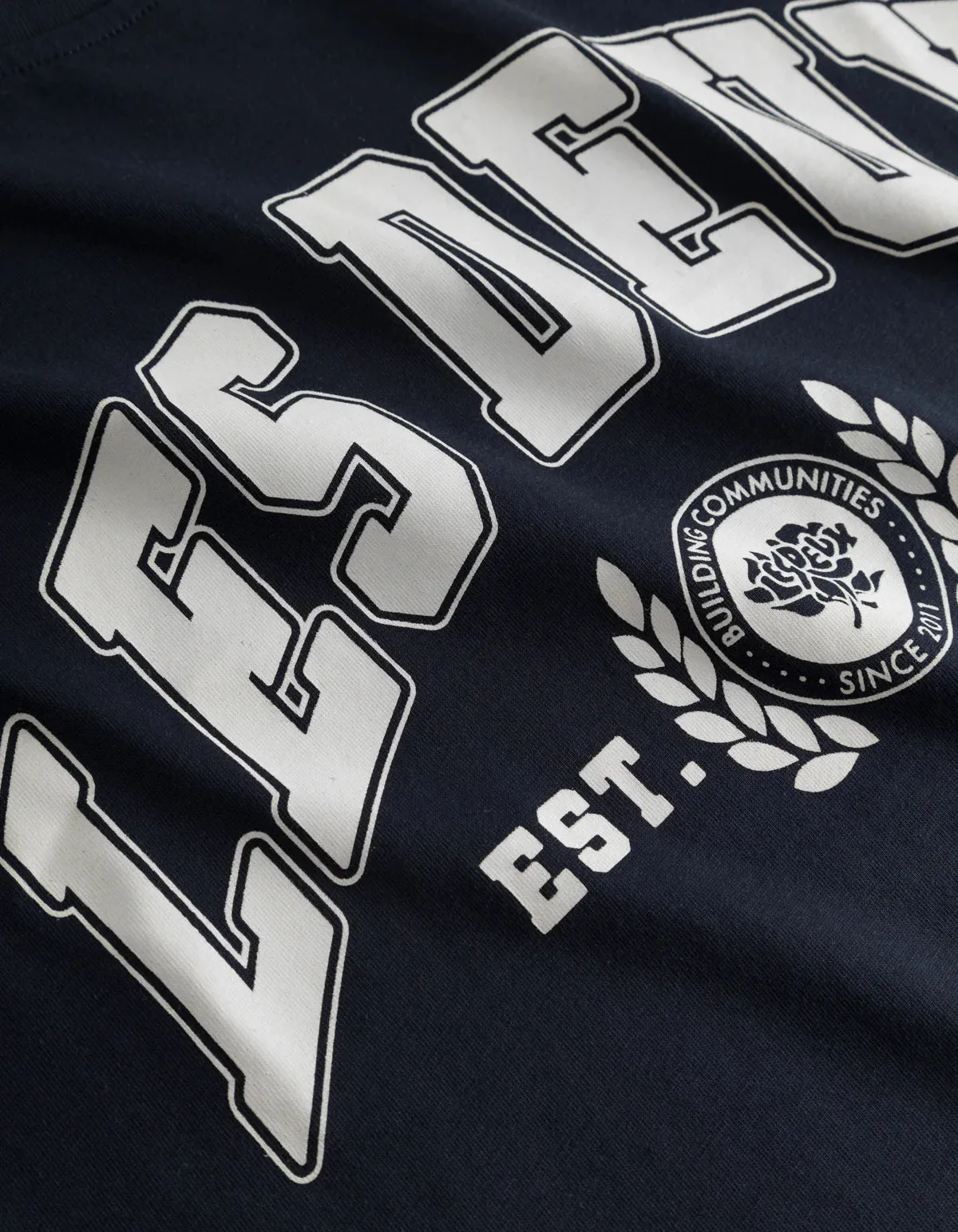 University T-Shirt  Dark Navy/Light Ivory