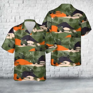 US Army 105mm Howitzer M2A1 Hawaiian Shirt
