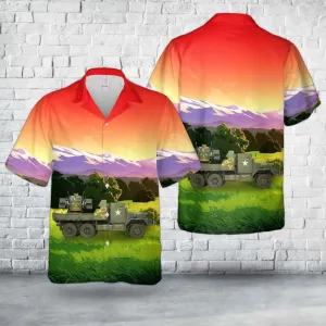 US Army M35A1 Gun Truck Nancy Hawaiian Shirt