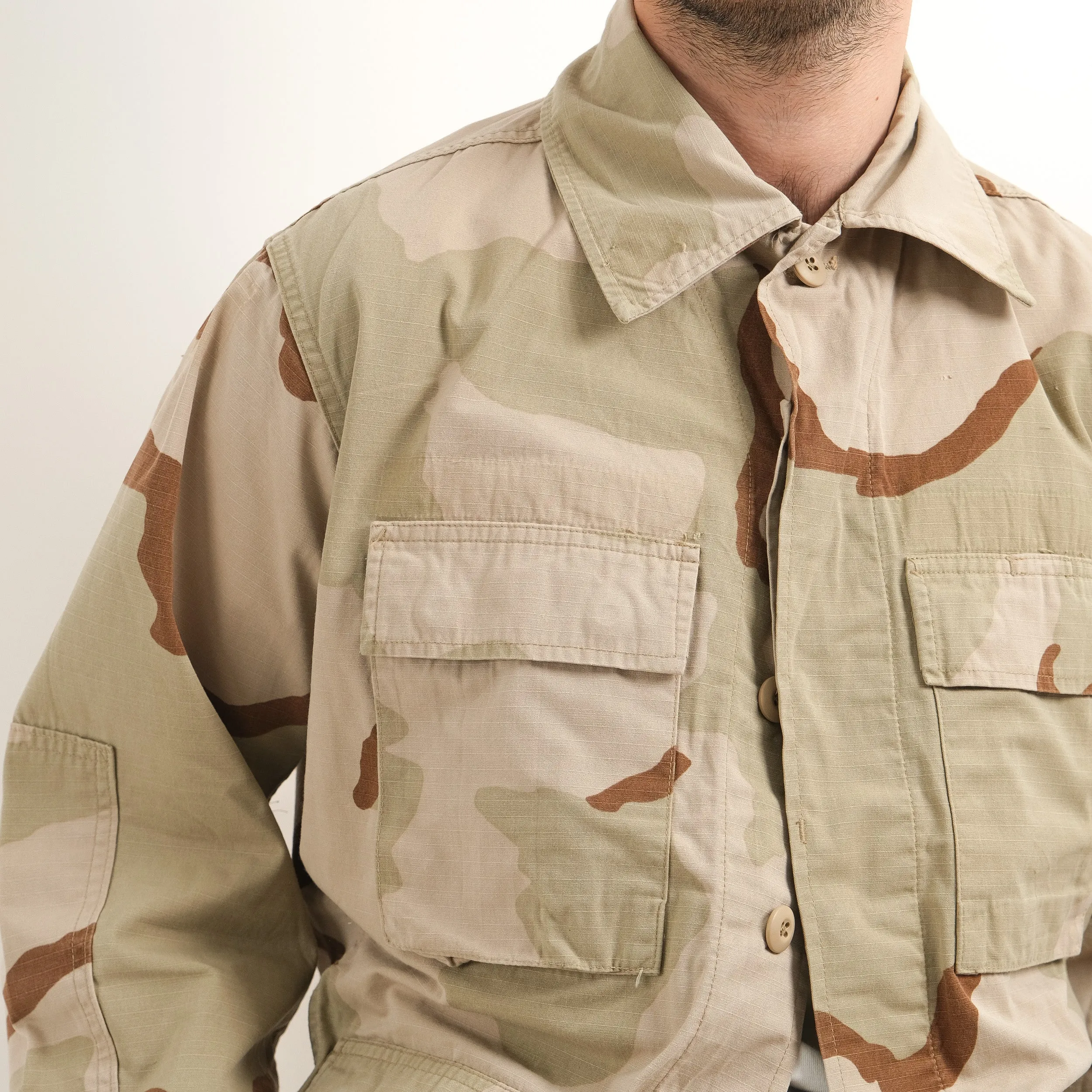 US BDU SAND CAMO JACKET
