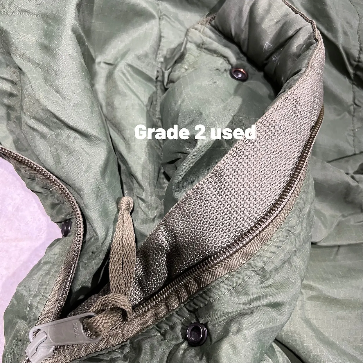 US Military Sleeping Bag GI Patrol Style In Olive Green