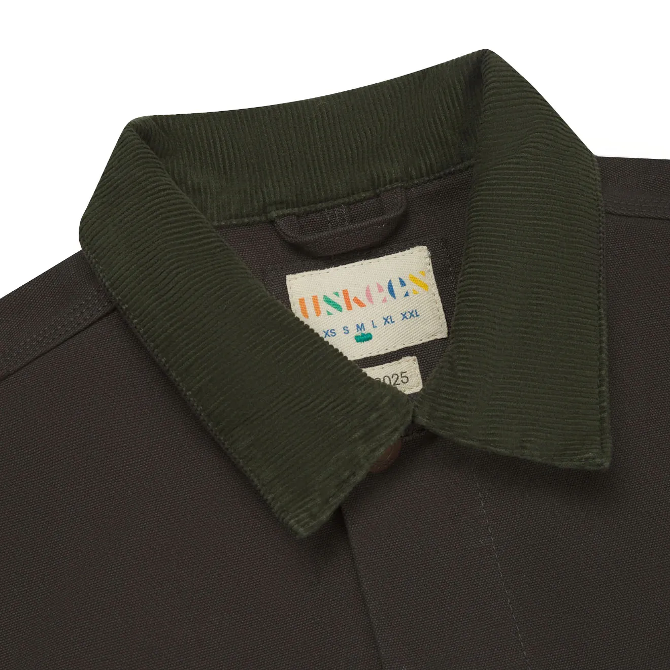 Uskees 3025 Canvas Chore Jacket Charcoal