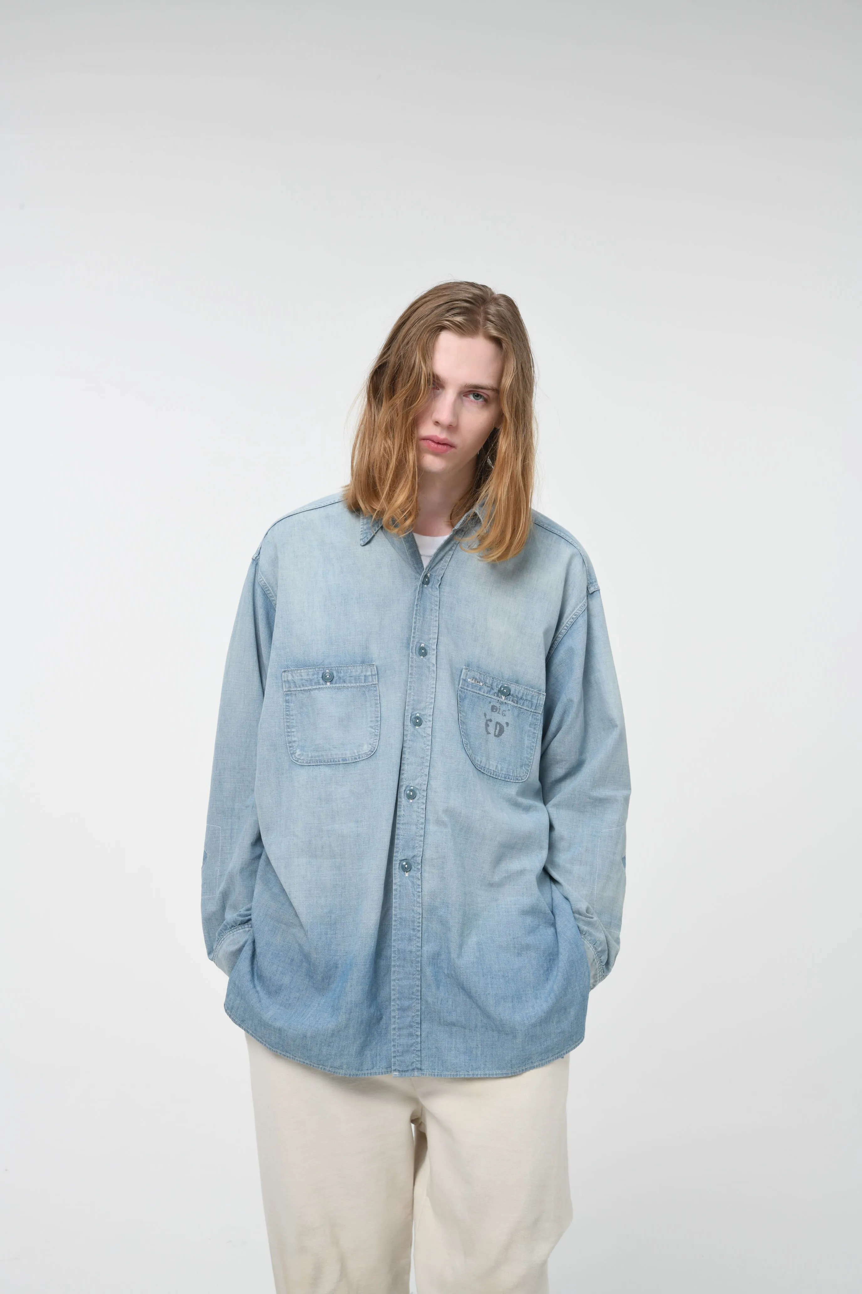 USN SAILORS CHAMBRAY SHIRTS