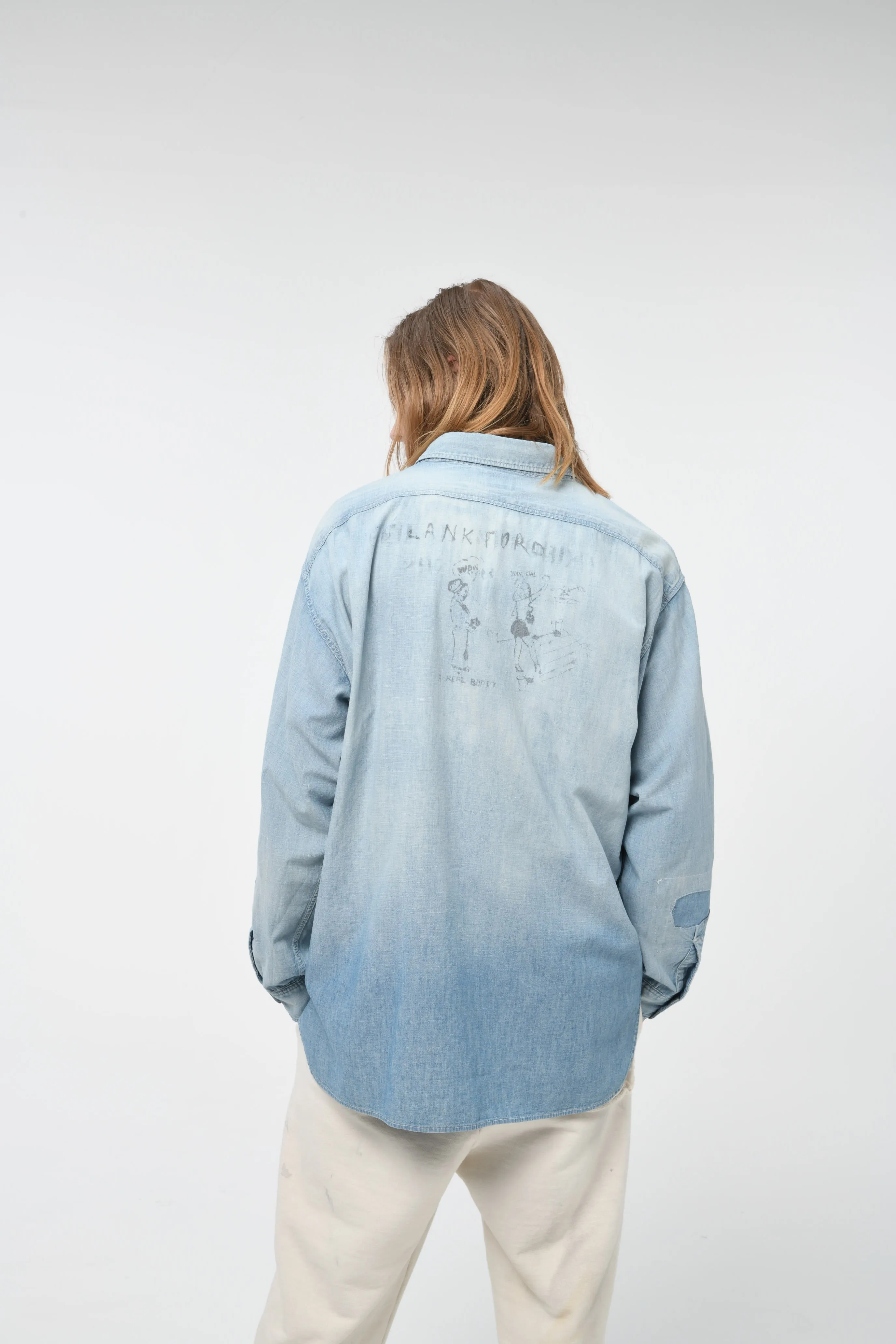USN SAILORS CHAMBRAY SHIRTS