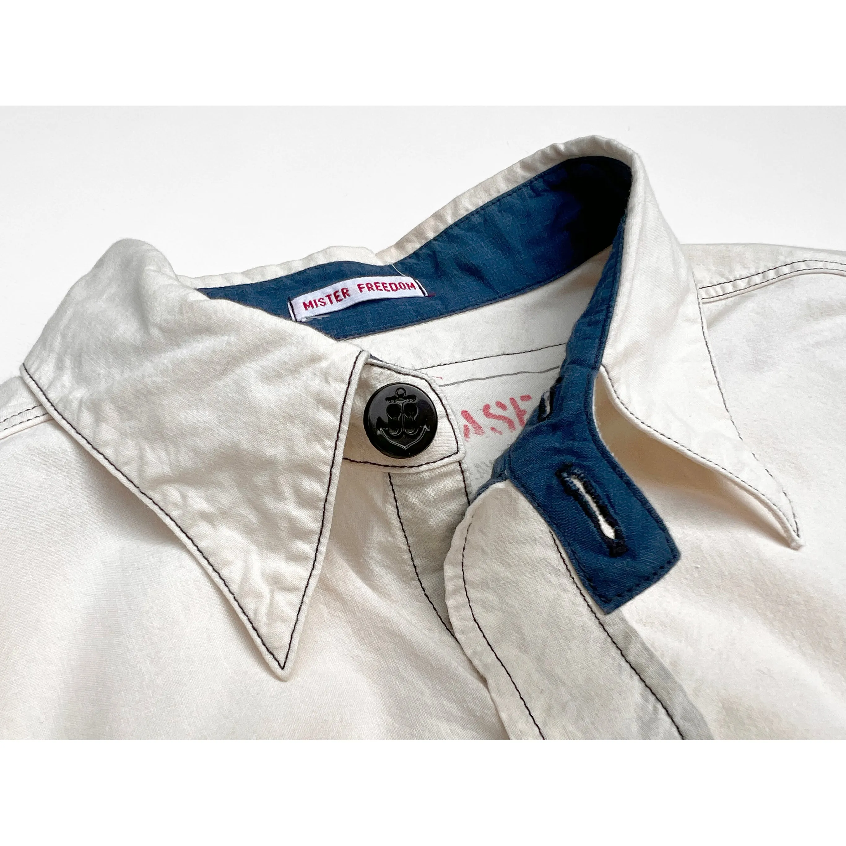 Utility Chambray - White - Warehouse