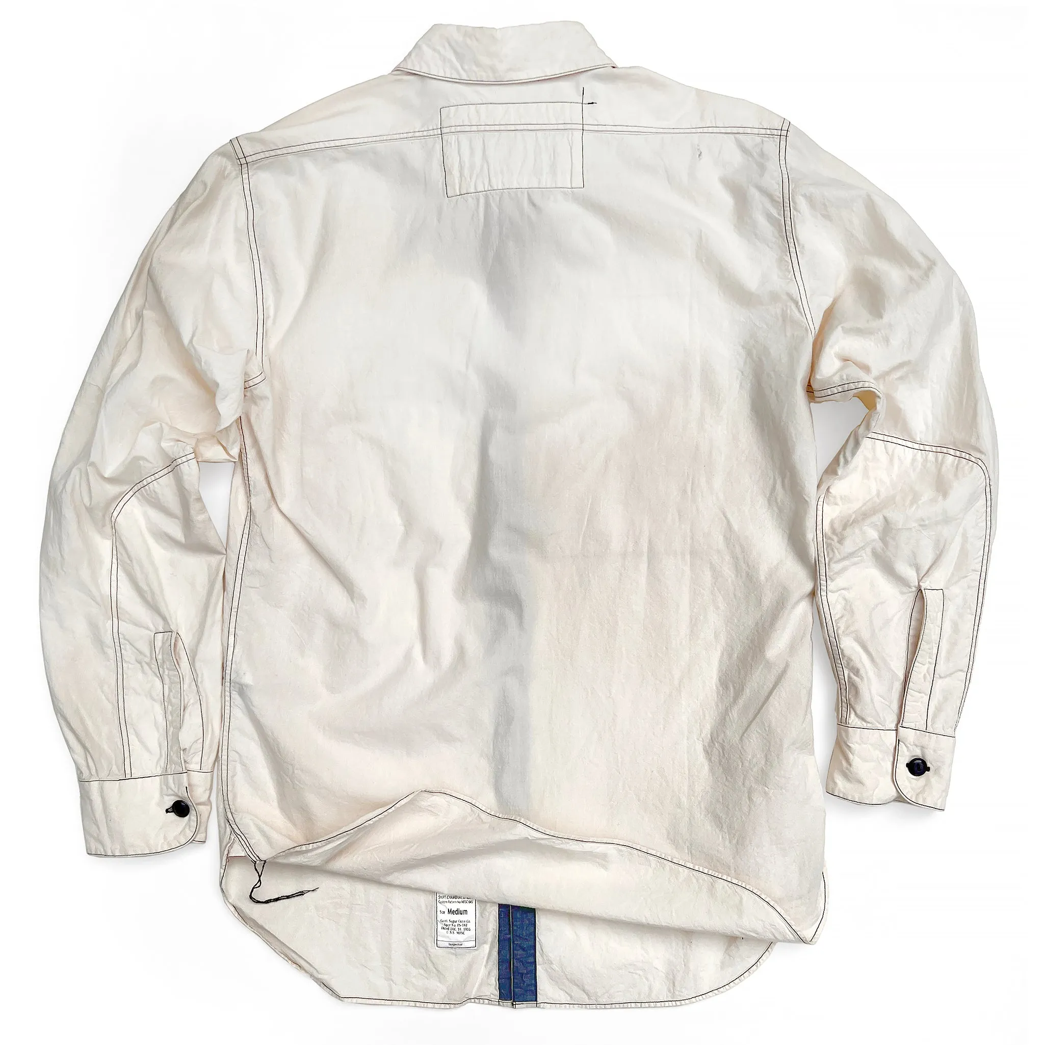 Utility Chambray - White - Warehouse