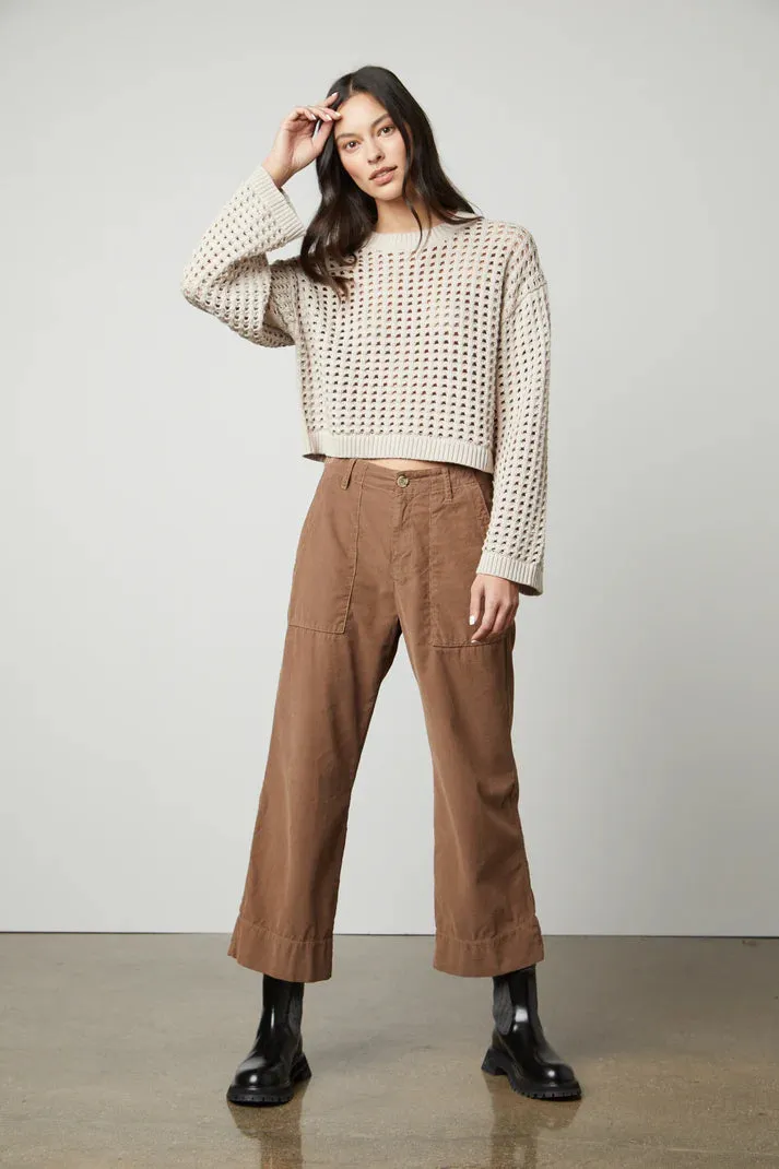 Vera Corduroy Barley Trousers