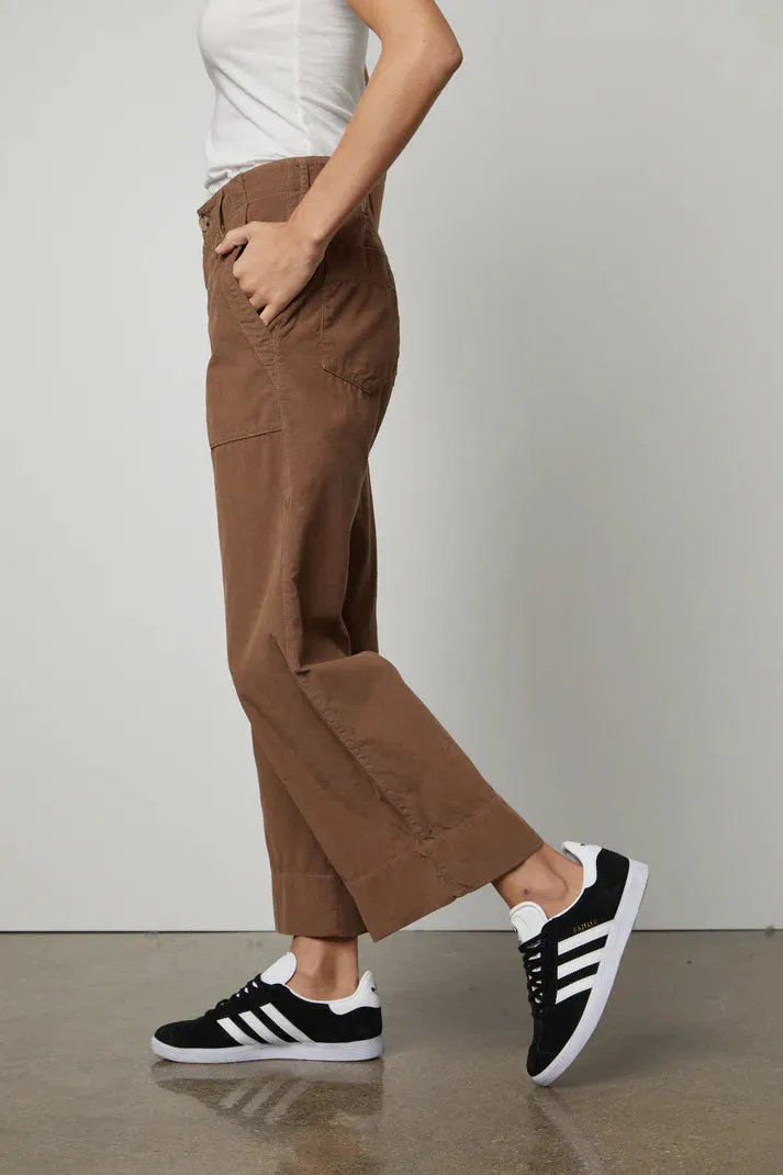 Vera Corduroy Barley Trousers