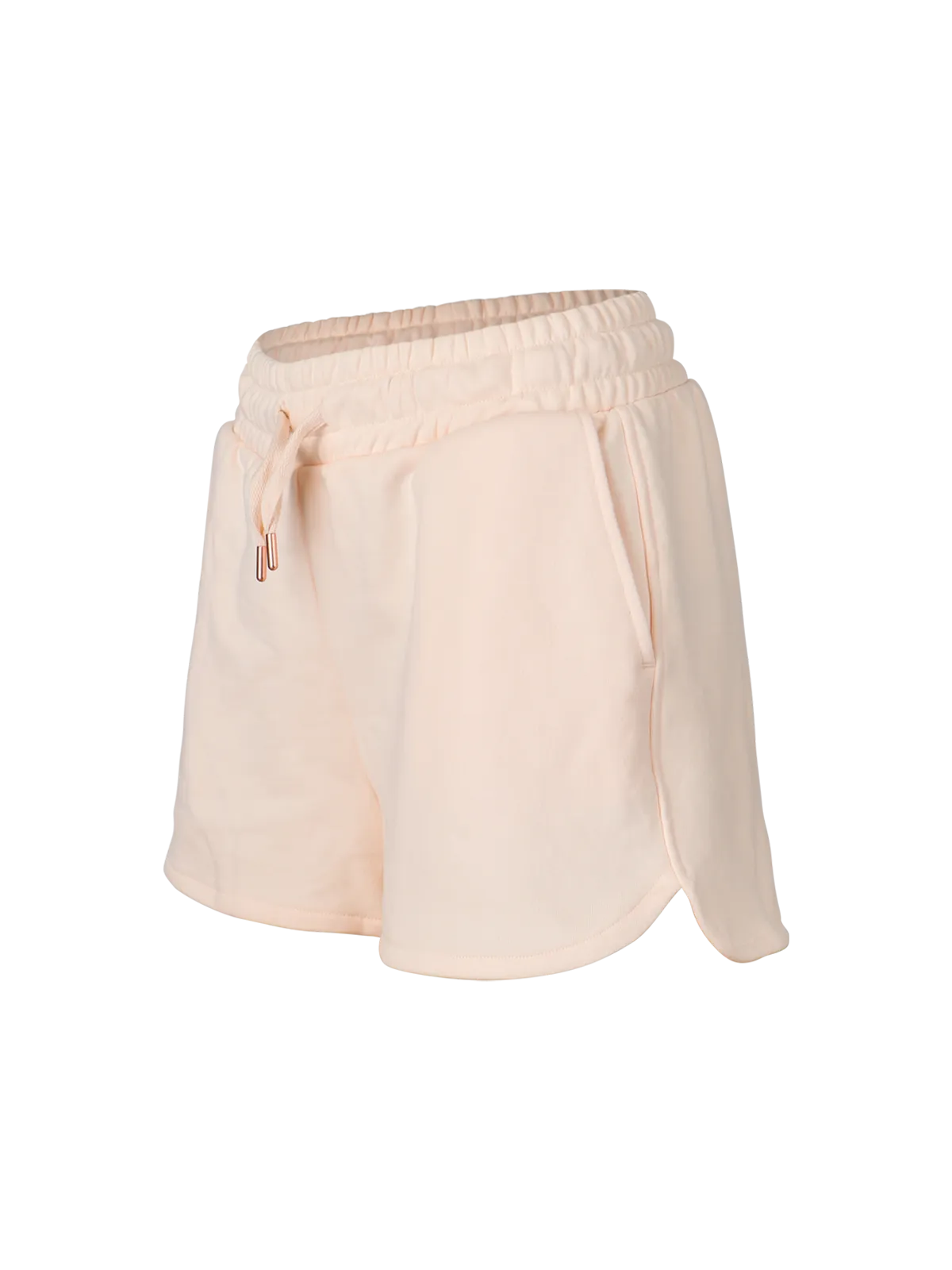 Veronica Women Sweat Shorts | White-Beige