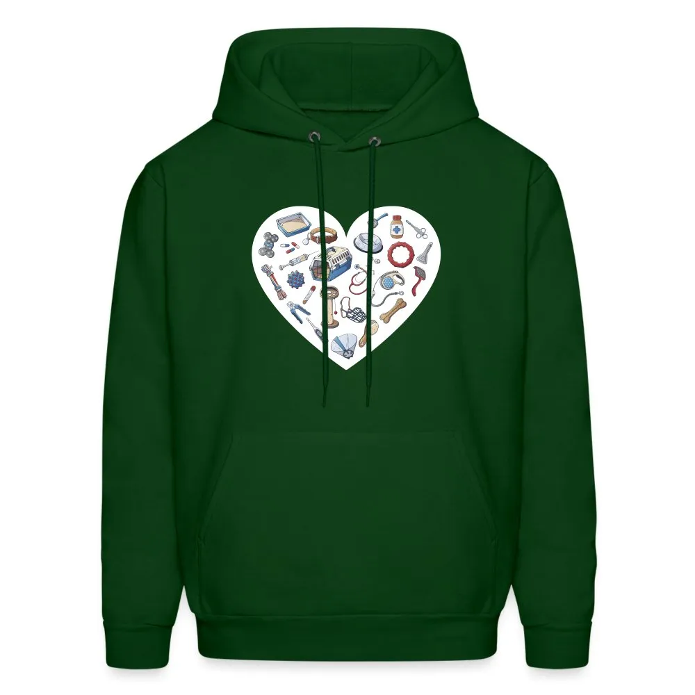 Veterinary Heart Unisex Hoodie
