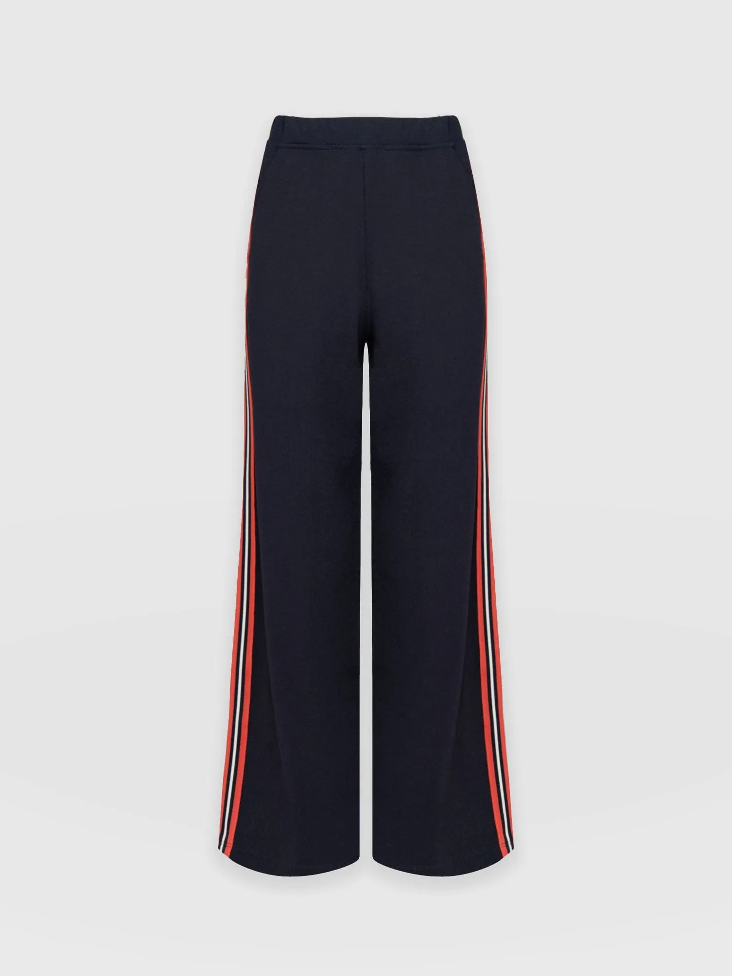 Victory Straight Leg Pant - Navy/Red Stripe