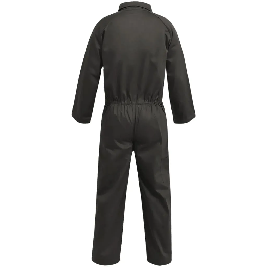 vidaXL Men's Overalls Size XXL Grey
