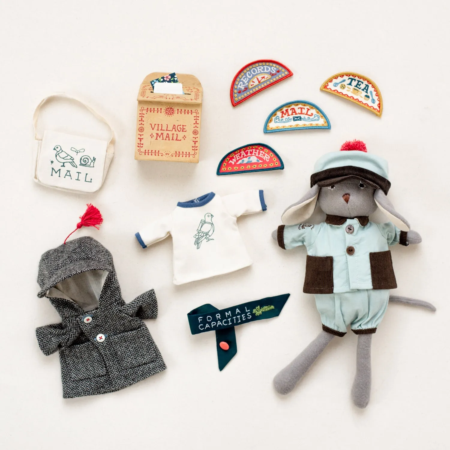 Village Duties Suspender Shorts for Dolls