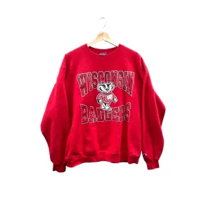 Vintage 2000's Wisconsin University Badgers College Crewneck