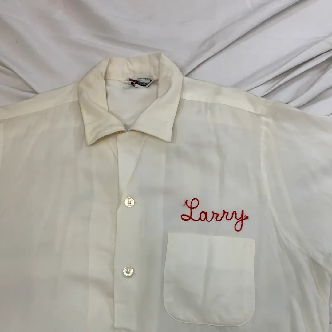 Vintage 301 Better Than Perfect bowling shirt