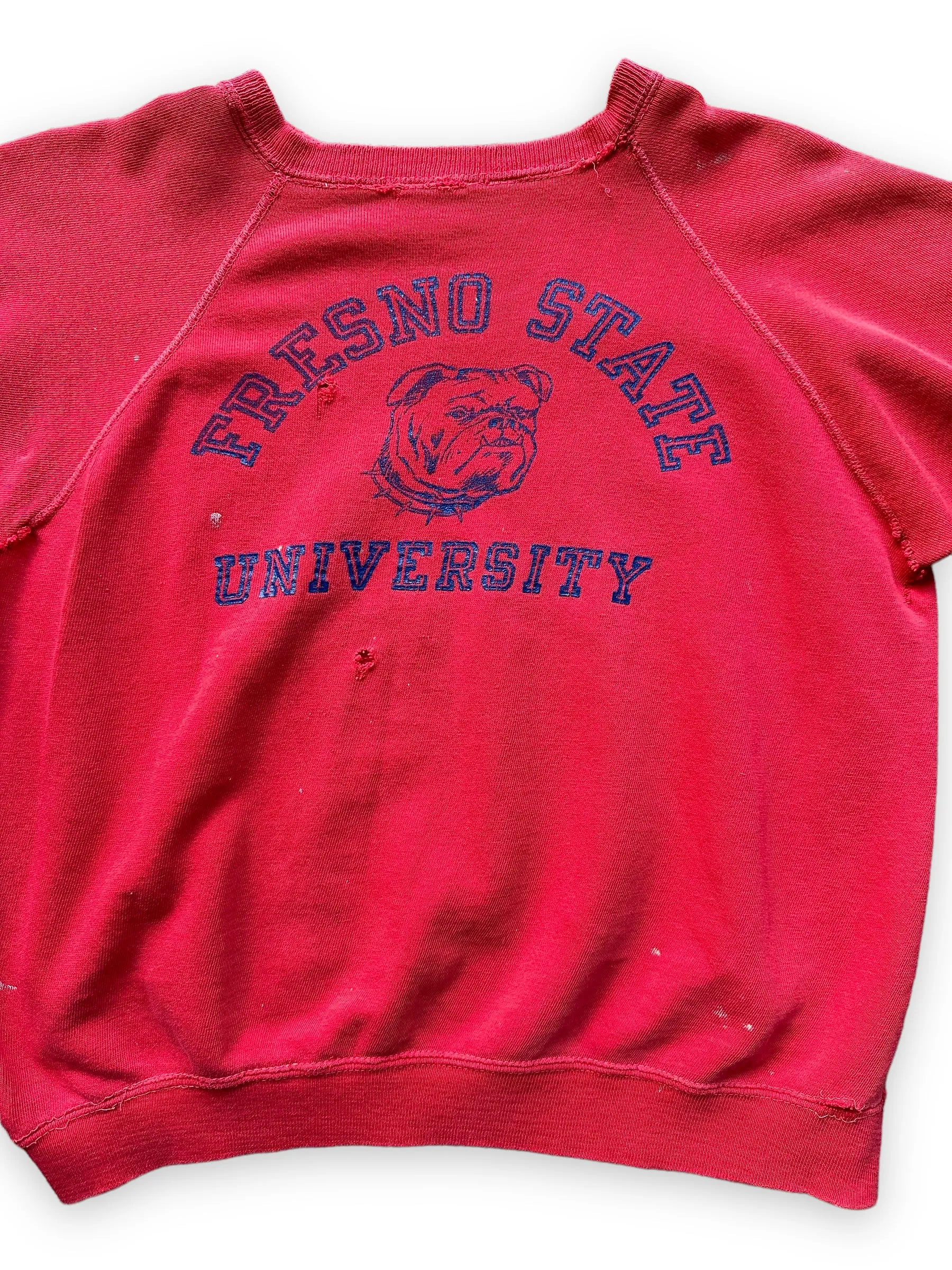 Vintage 70s Fresno State Champion Short Sleeve Crewneck SZ L | Vintage Crewneck Sweatshirts Seattle | Barn Owl Vintage Seattle