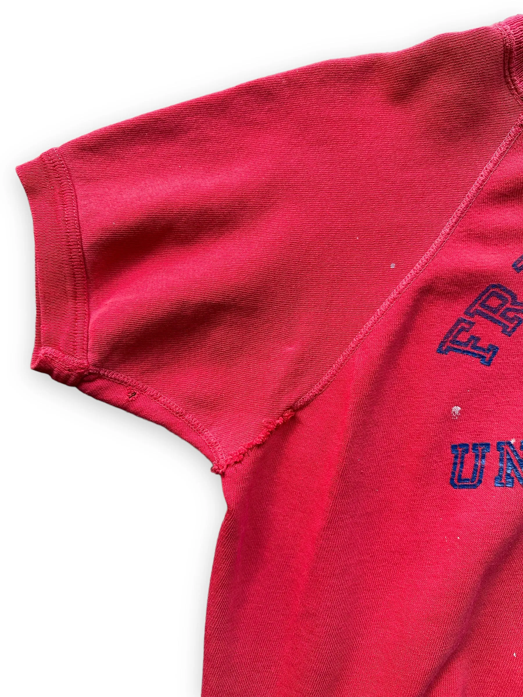 Vintage 70s Fresno State Champion Short Sleeve Crewneck SZ L | Vintage Crewneck Sweatshirts Seattle | Barn Owl Vintage Seattle