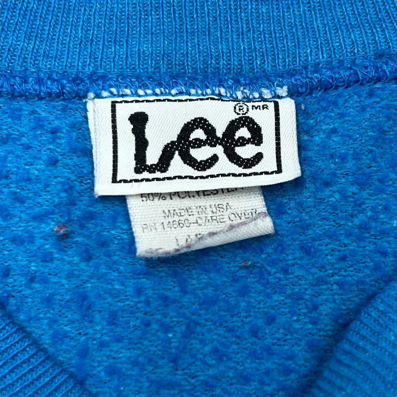 Vintage 90's LEE Made In USA "UNIVERSITY NORWAY" College Spellout Graphic Crewneck Sweatshirt