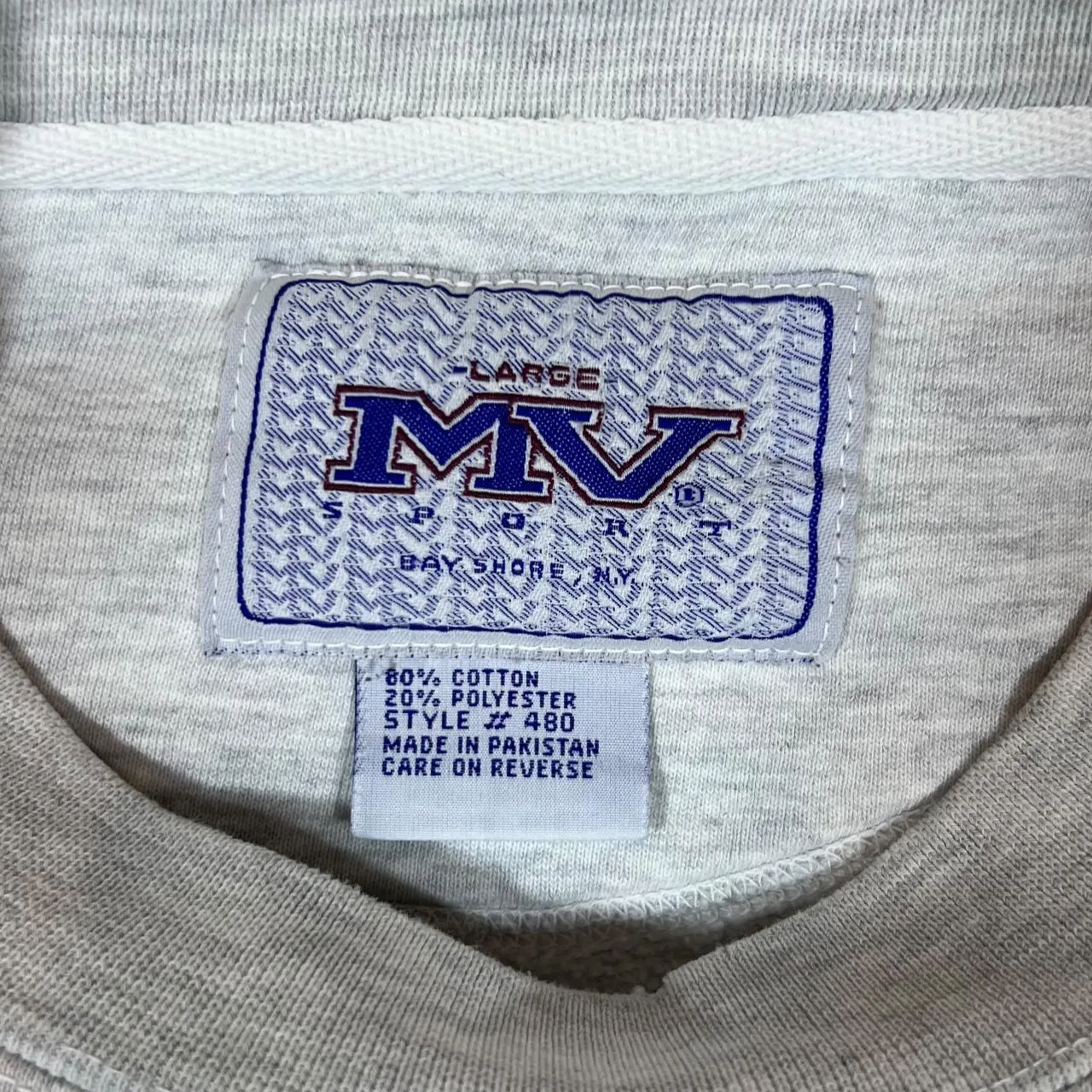 Vintage 90's MV Sport MARYMOUNT COLLEGE Embroidered Spellout Crewneck Sweatshirt