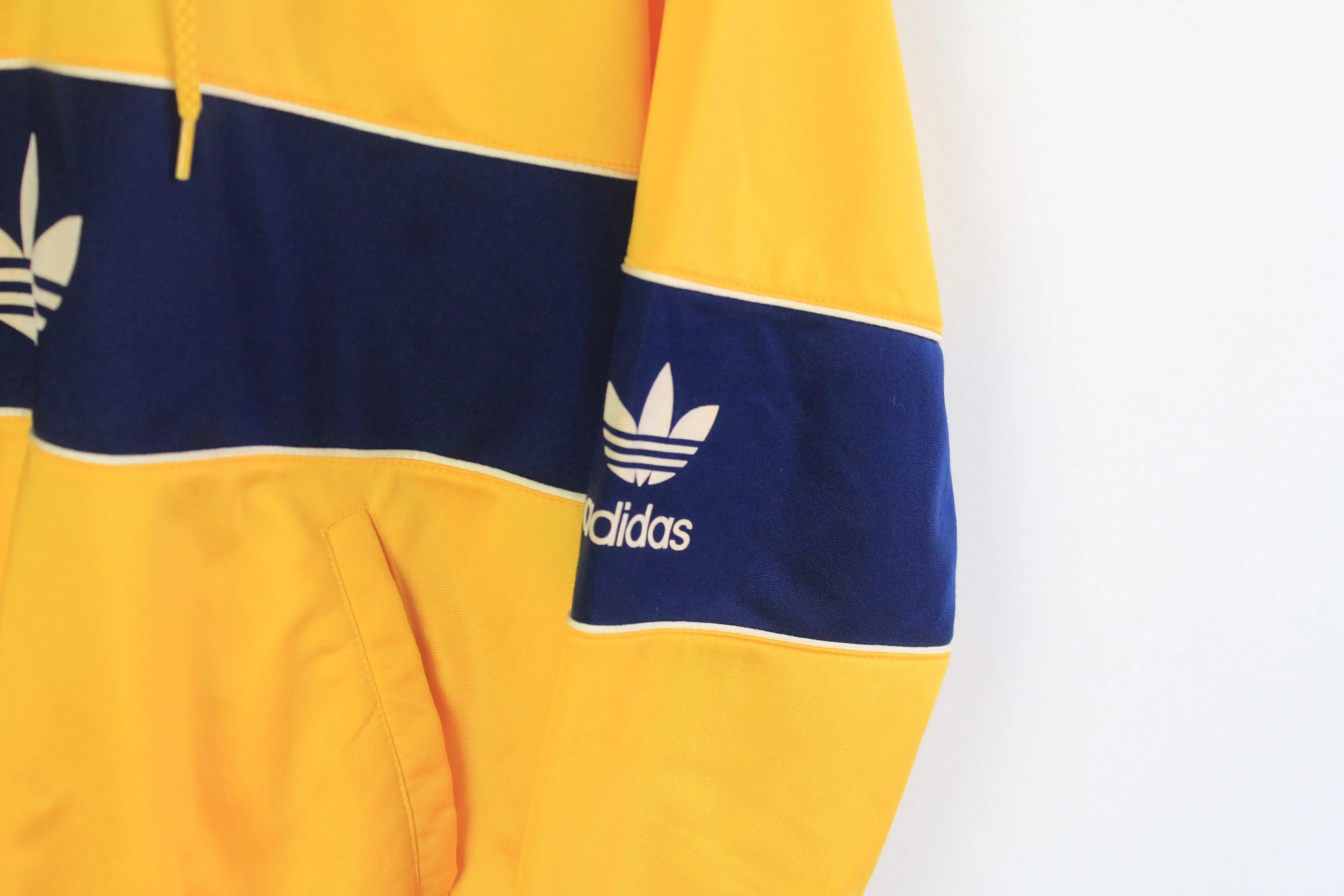 Vintage Adidas Hoodie 1/4 Zip Small / Medium