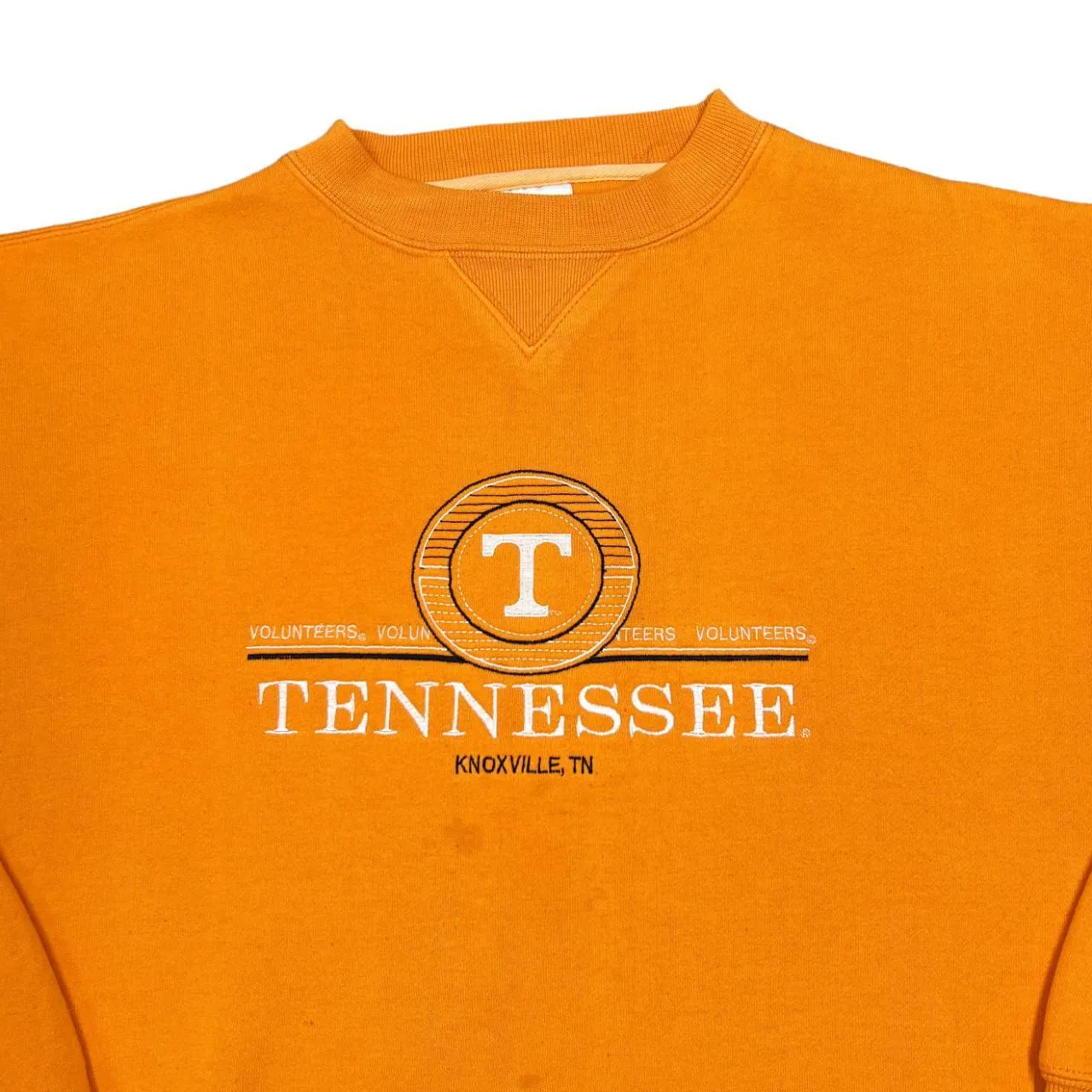 Vintage Cadre Athletic NCAA TENNESSEE VOLS Embroidered College Spellout Crewneck Sweatshirt