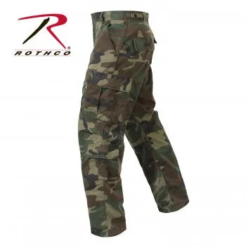 Vintage Camo Paratrooper Fatigue Pants