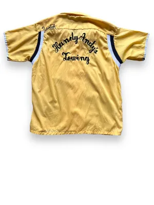 Vintage Chainstitched Handy Andy Towing Bowling Shirt SZ L | Vintage Bowling Shirt Seattle | Barn Owl Vintage Seattle