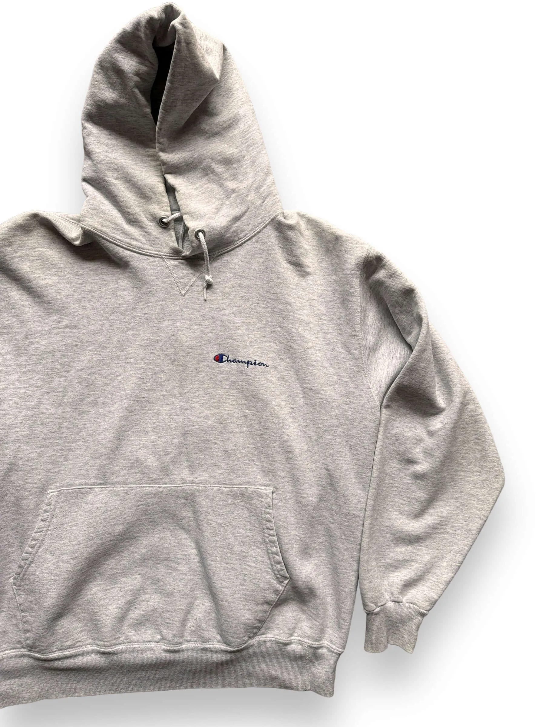 Vintage Champion Heather Grey Hoodie SZ XL