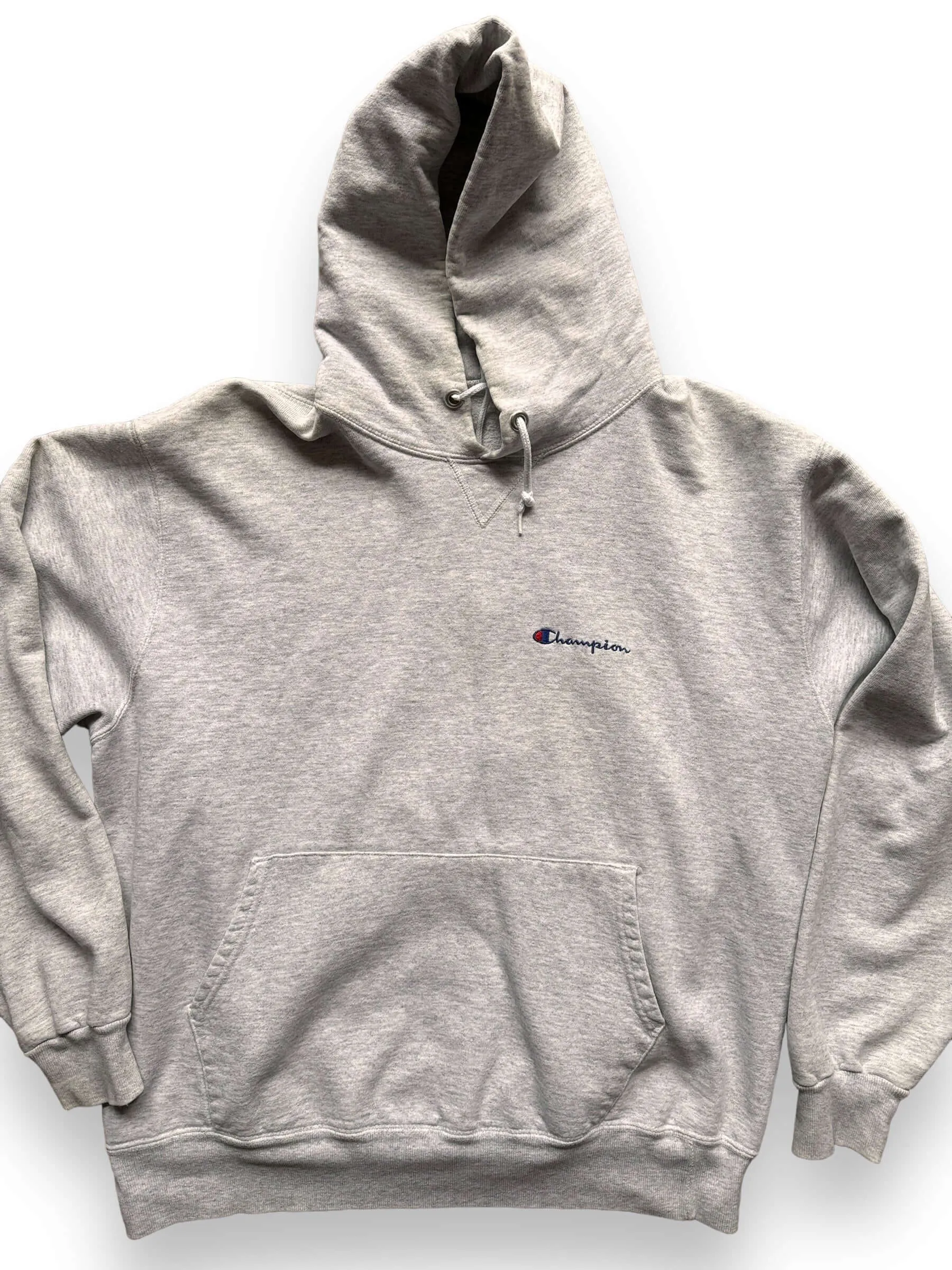 Vintage Champion Heather Grey Hoodie SZ XL
