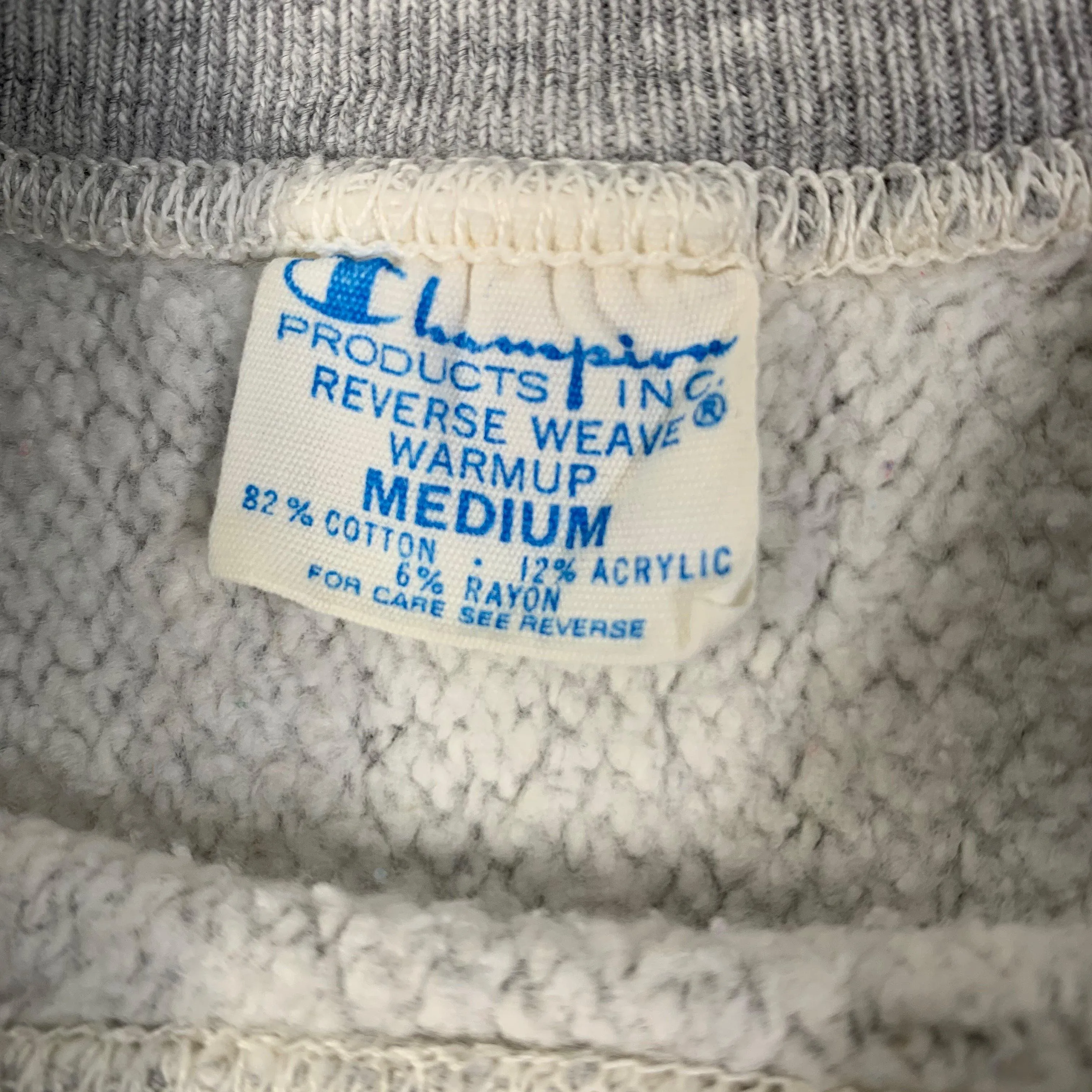 Vintage Champion Reverse Weave "Kalamazoo College" Crewneck Sweatshirt