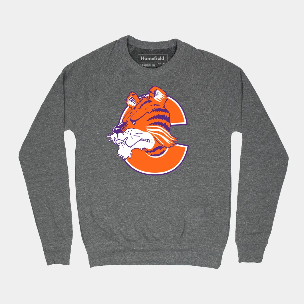 Vintage Clemson Tigers Logo Crewneck