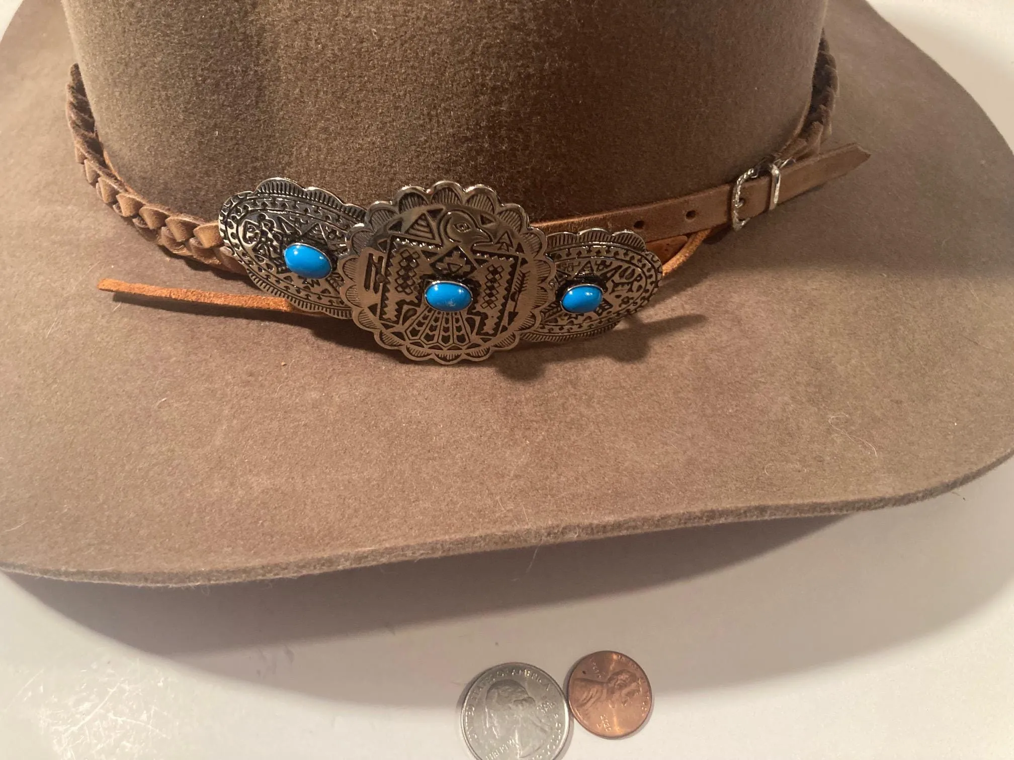 Vintage Cowboy Hat, Silver Spur, Hondo, Size 7 1/4, Nice, Quality, Cowboy, Western Wear, Rancher, Sun Shade, Very Nice Hat