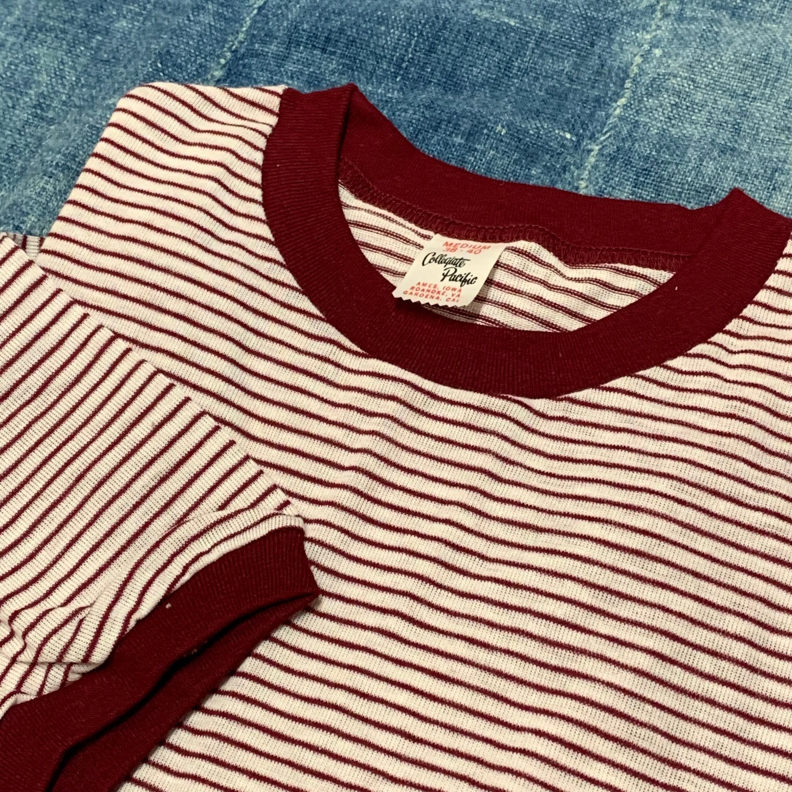Vintage Deadstock 1960’s Striped Ringer T-Shirt