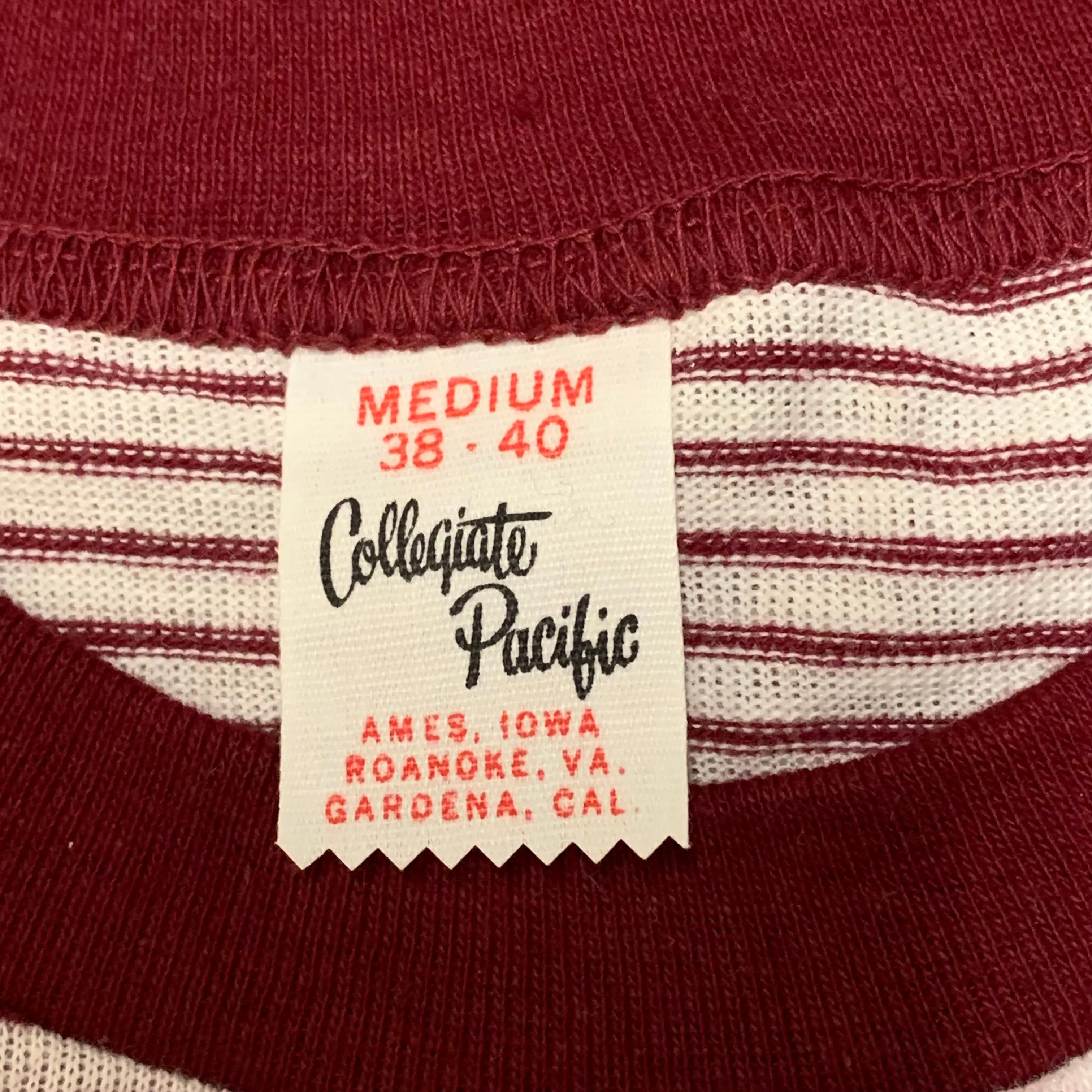 Vintage Deadstock 1960’s Striped Ringer T-Shirt