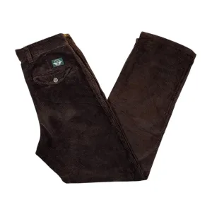 Vintage DOCKERS Classic Brown Corduroy Cord Straight Leg Trousers