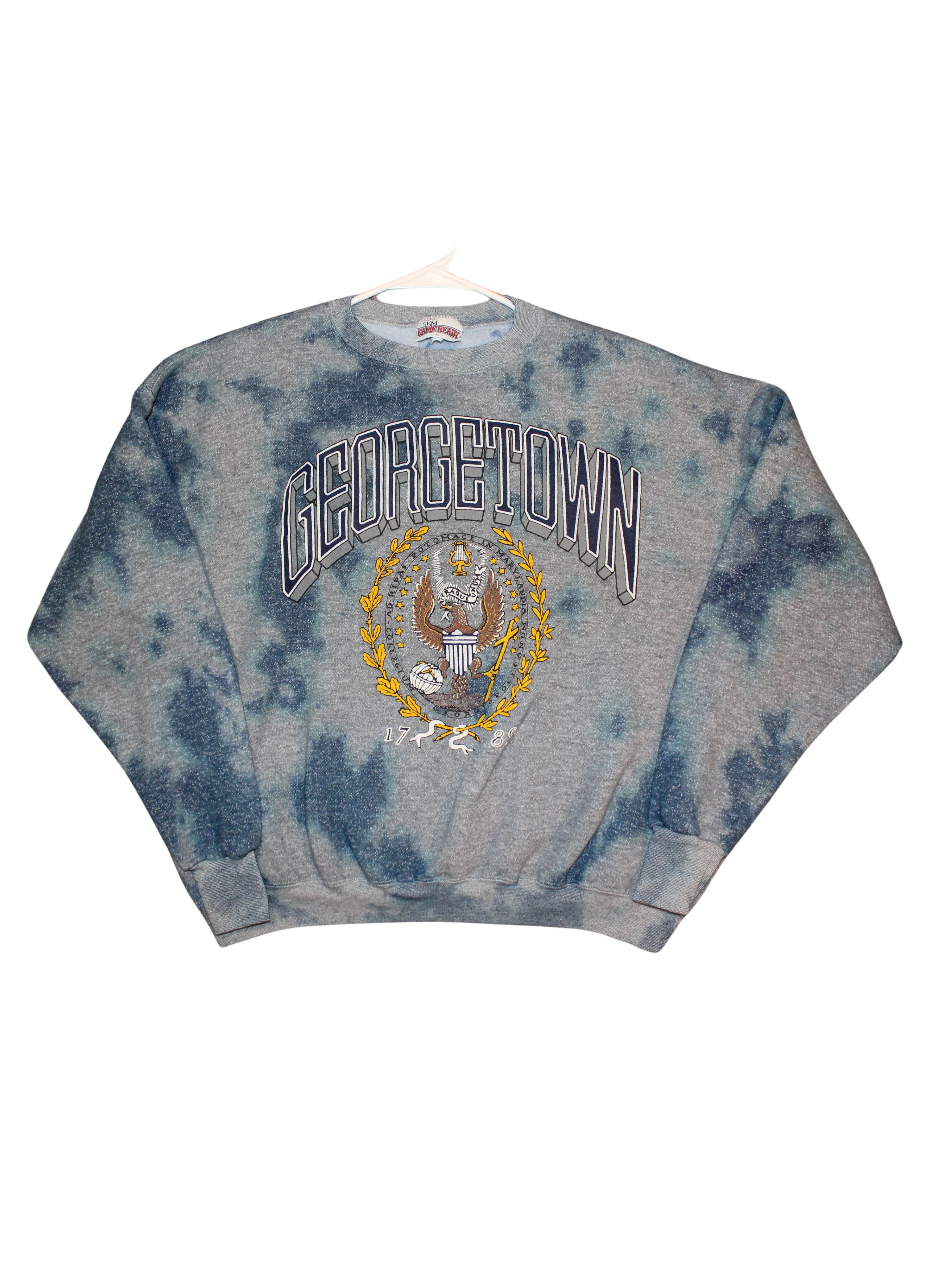 Vintage Georgetown Tie Dye Sweatshirt