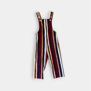 Vintage Grace Striped Corduroy Overalls 5T