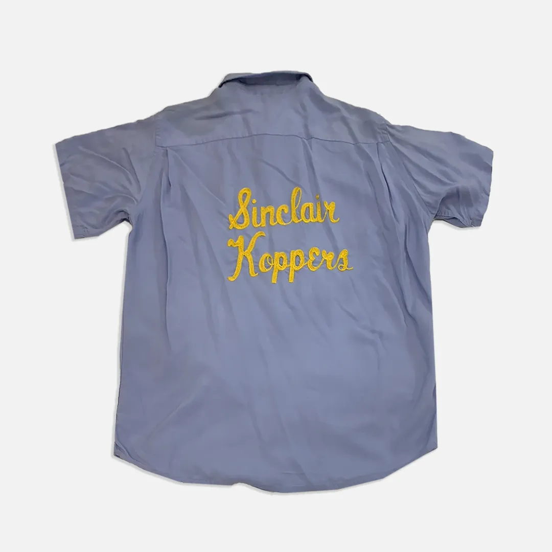 Vintage Hilton bowling button up shirt
