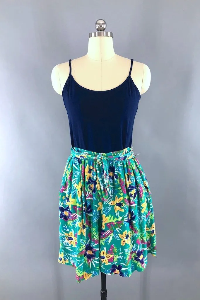 Vintage Jantzen Hawaiian Print Shorts