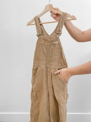 Vintage Lee Corduroy Overalls (XS/S)