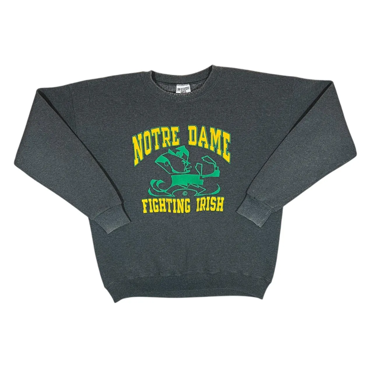 Vintage Lee NCAA NOTRE DAME FIGHTING IRISH College Graphic Crewneck Sweatshirt