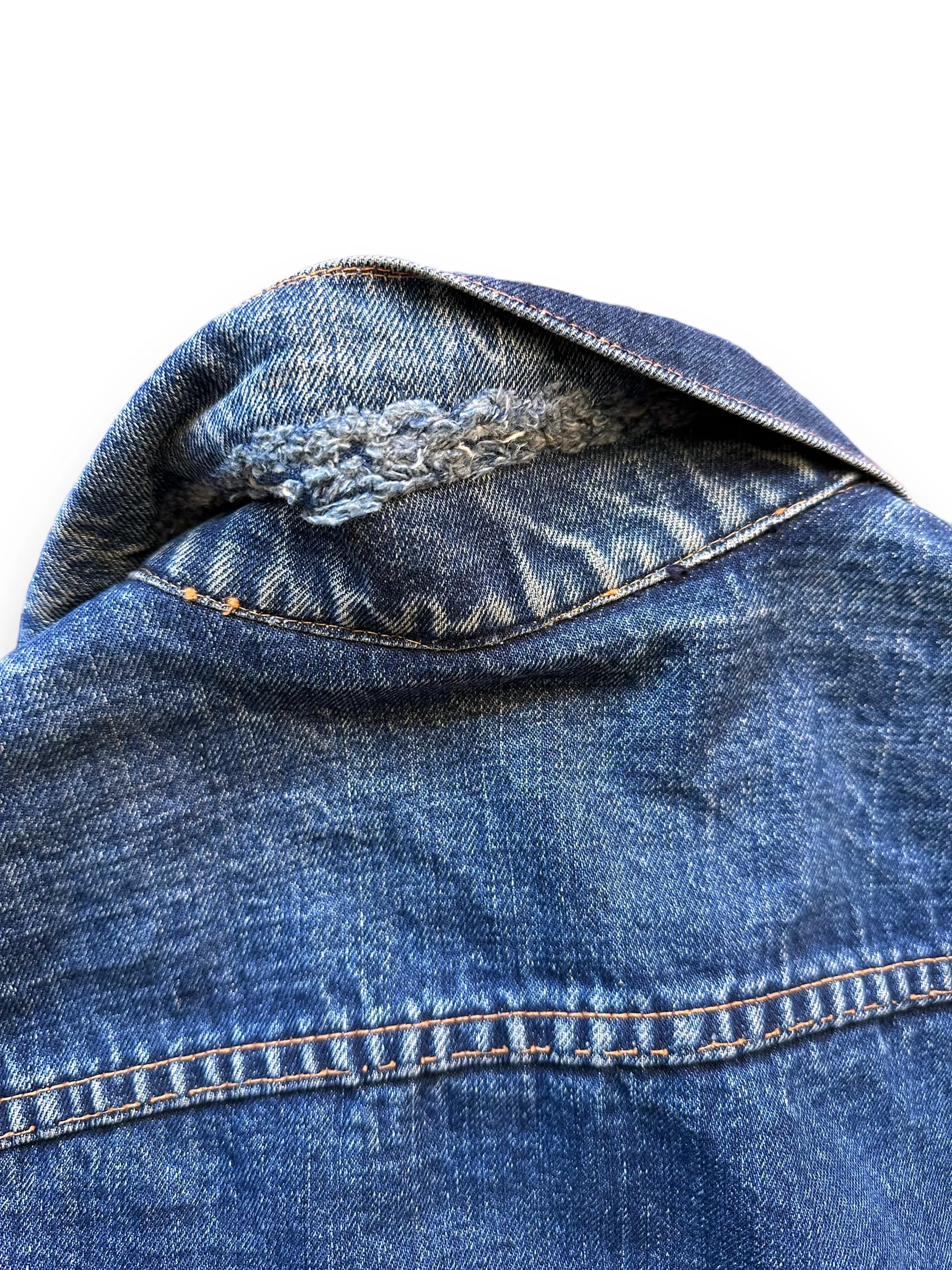 Vintage Levi's Big E Blanket Lined 70505 Denim Jacket SZ 40 | Vintage Denim Workwear Seattle | Seattle Vintage Denim