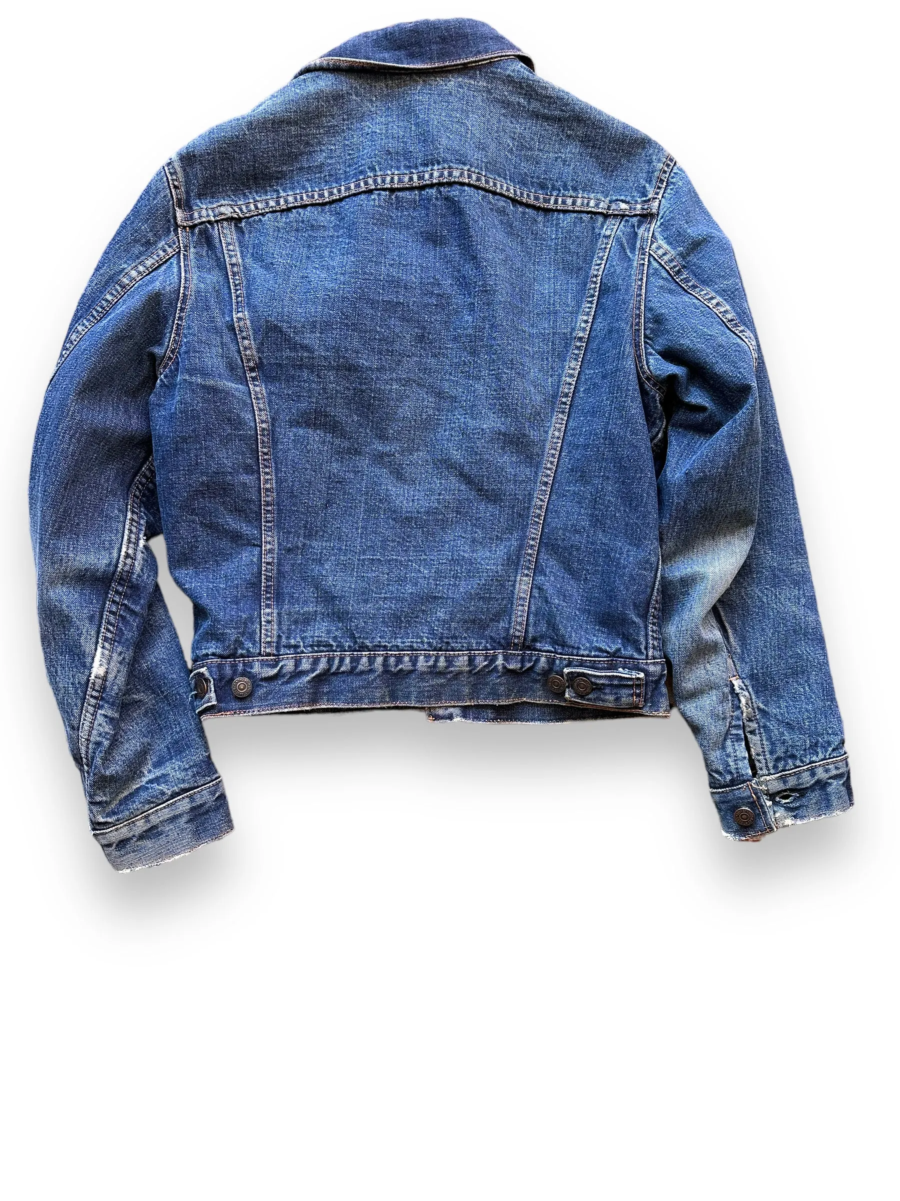 Vintage Levi's Big E Blanket Lined 70505 Denim Jacket SZ 40 | Vintage Denim Workwear Seattle | Seattle Vintage Denim